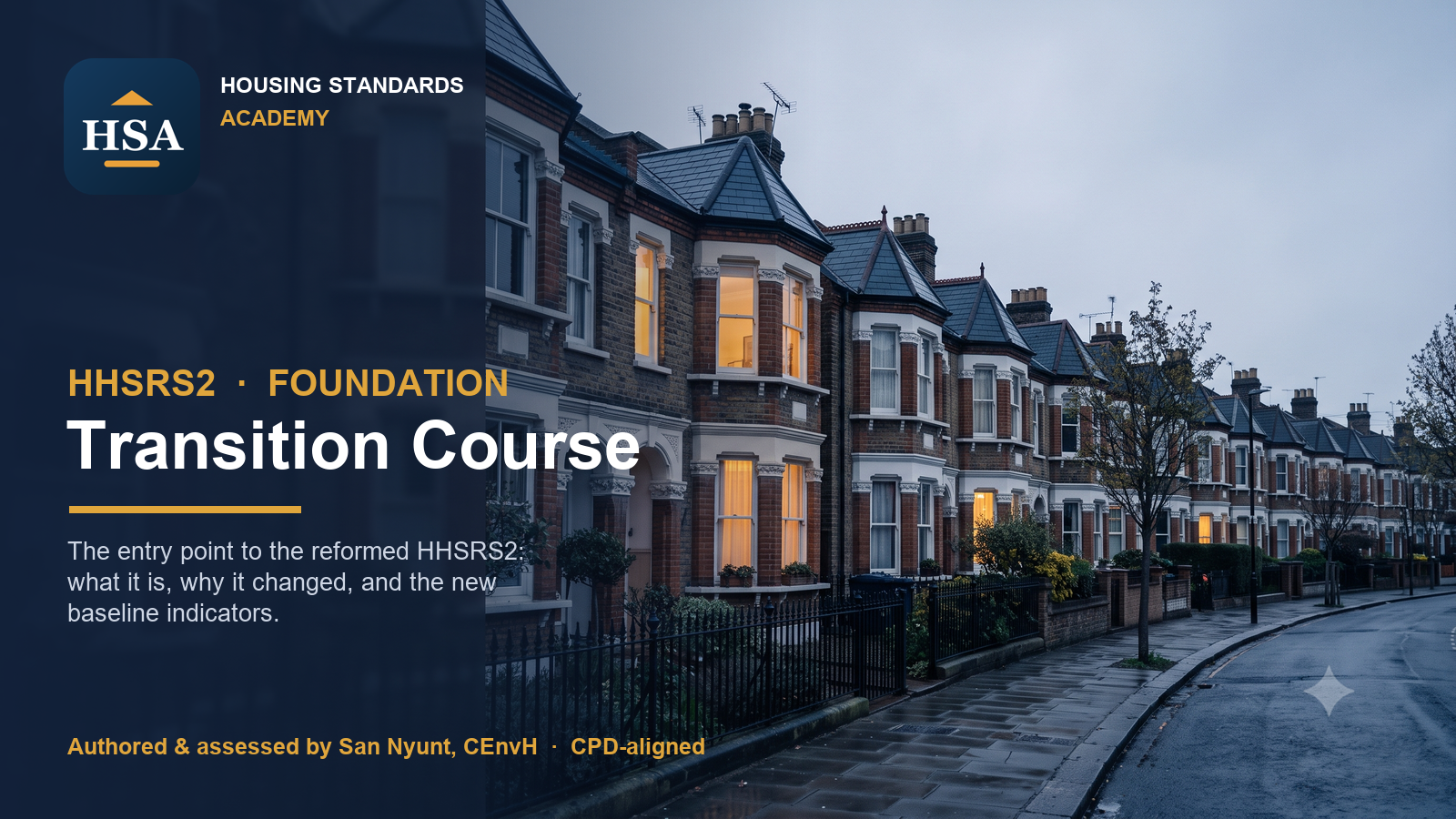 HHSRS Transition Course (Foundation)